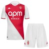 Original Trikotsatz AS Monaco Heimtrikot 2024-25 Für Kinder